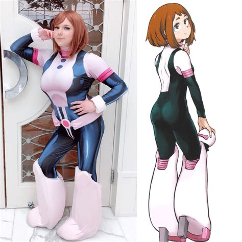 ochako cosplay|ochaco uraraka with bikini.